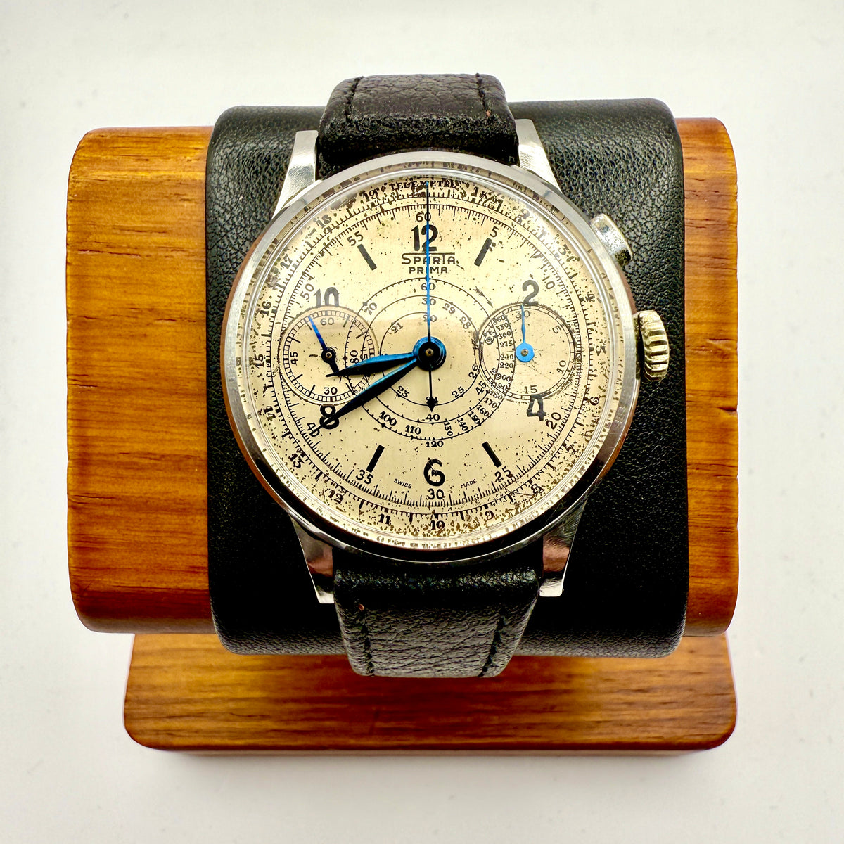 Sparta Prima Chronograph Monopusher 30's Landeron 13 / Hahn 40's