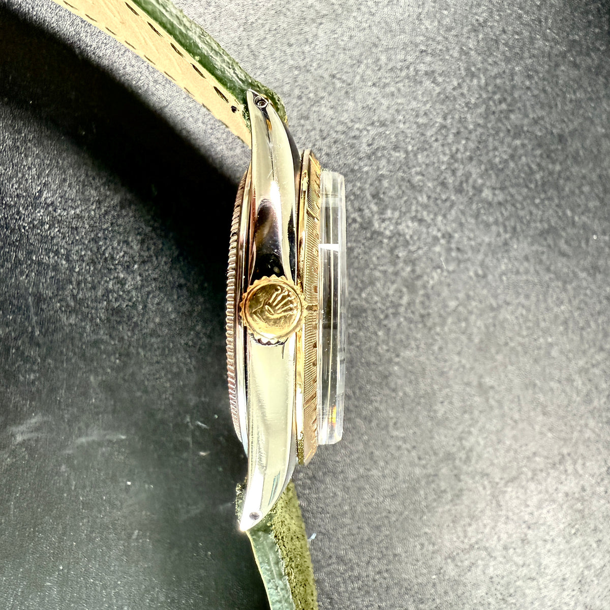 Rolex Oyster Perpetual 34 Zephyr Acier/Or 1038 RARE 1967