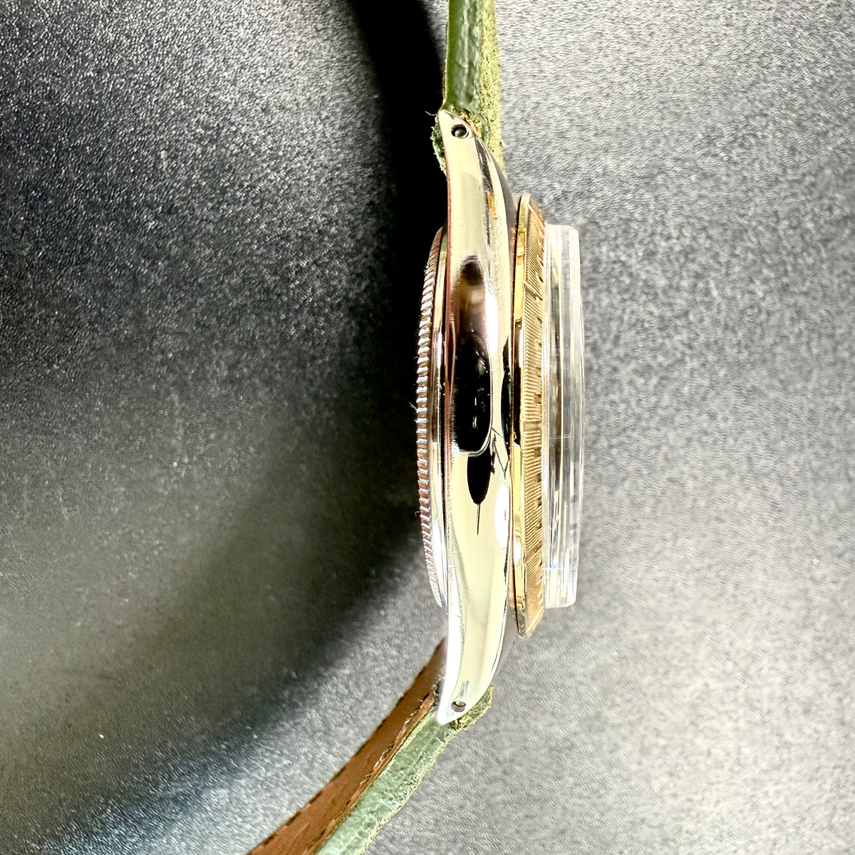 Rolex Oyster Perpetual 34 Zephyr Acier/Or 1038 RARE 1967