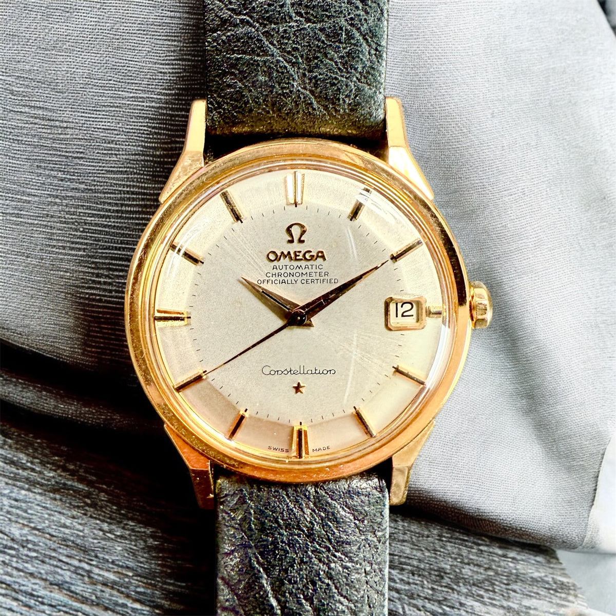 Omega Constellation 168.005 18K Yellow Gold Caliber 561 Automatic