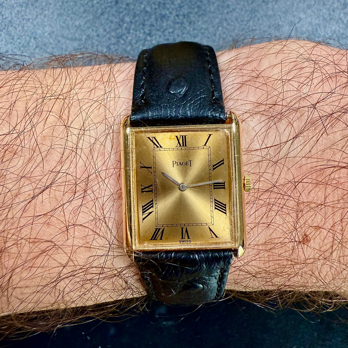 Piaget Tank REF 9155 18K Gold Cal 9P