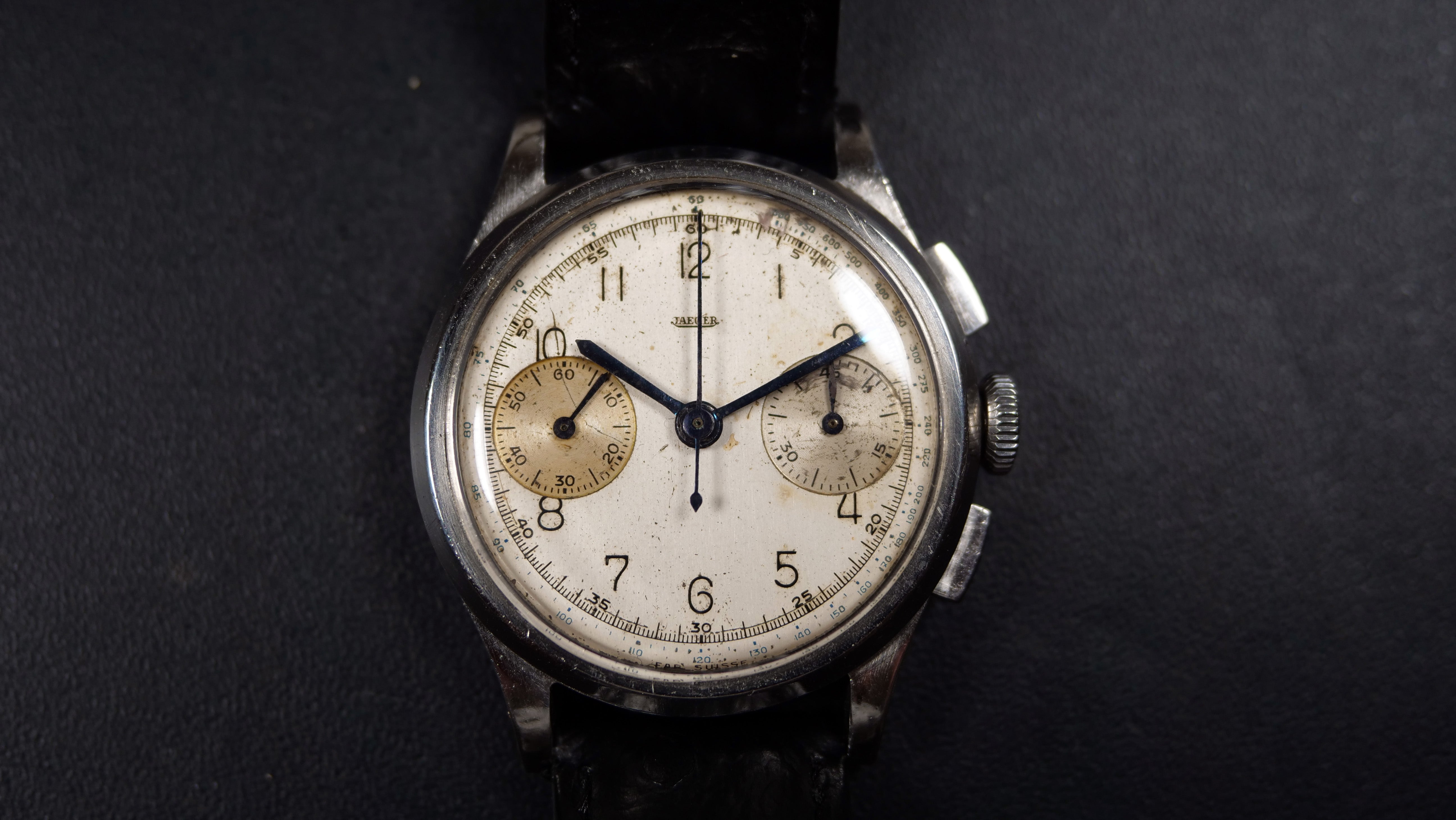 Jaeger LeCoultre 1940 s Chronograph cal. 285