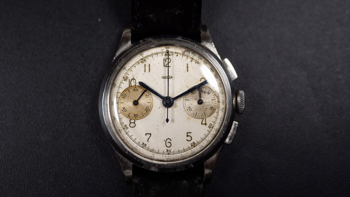 Chronographe Jaeger-LeCoultre des années 1940 cal. 285