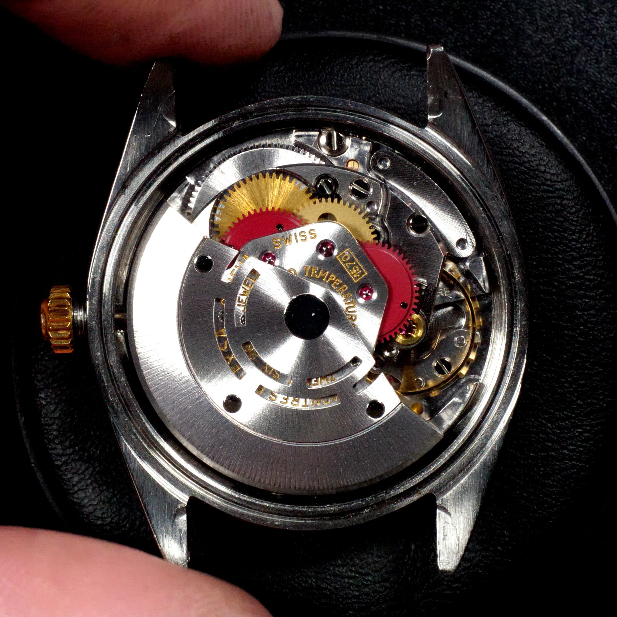 Rolex Oyster Perpetual 34 Zephyr Steel/Gold 1038 RARE 1967